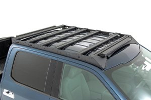 Ford F-150 Roof Rack - Rough Country - FR 40 Inch Single Row LED - Black - '15-'18